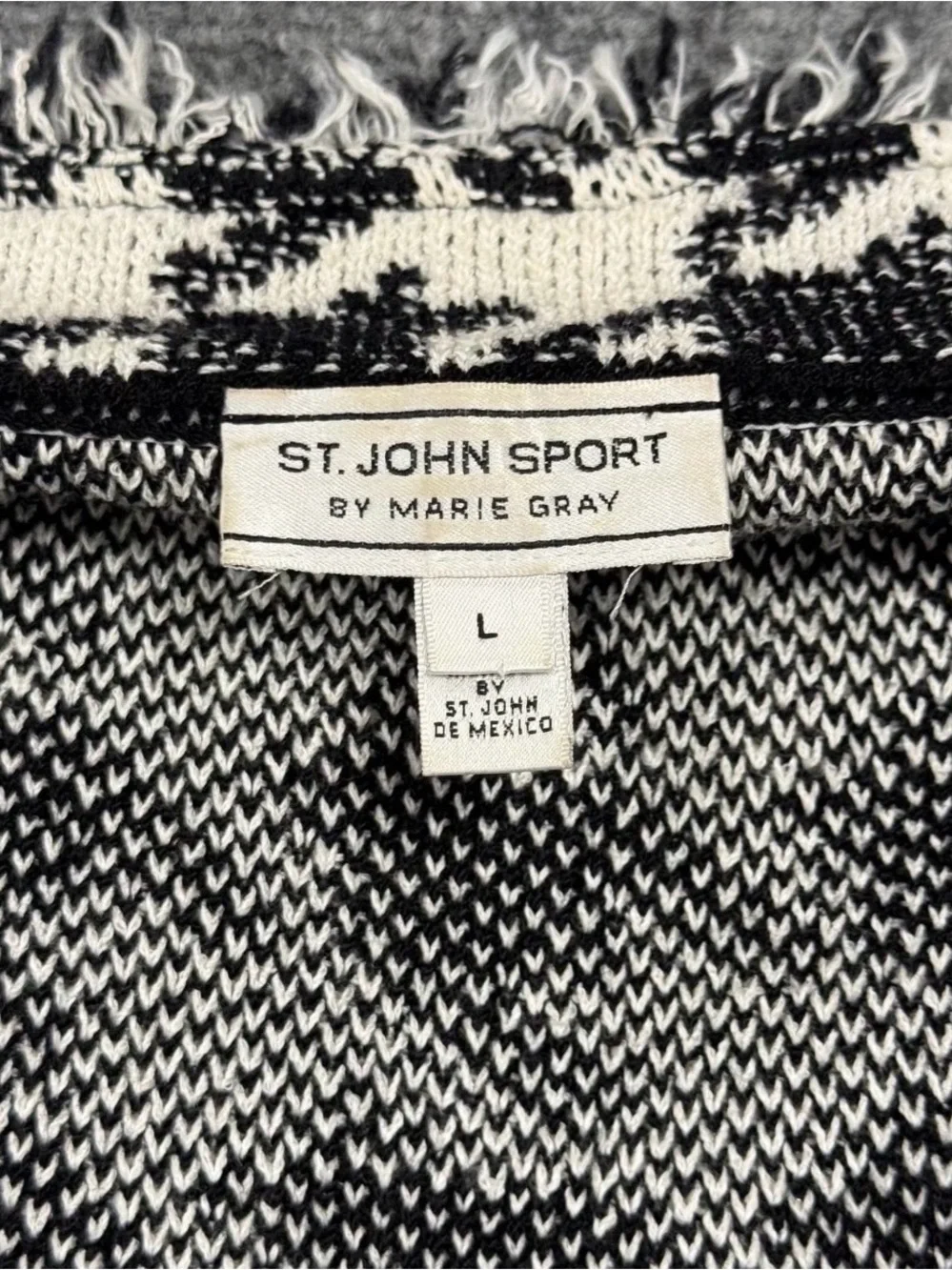 St. John Sport cardigan Size L
